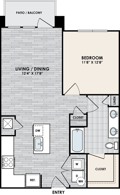 Reserve A1E floorplan